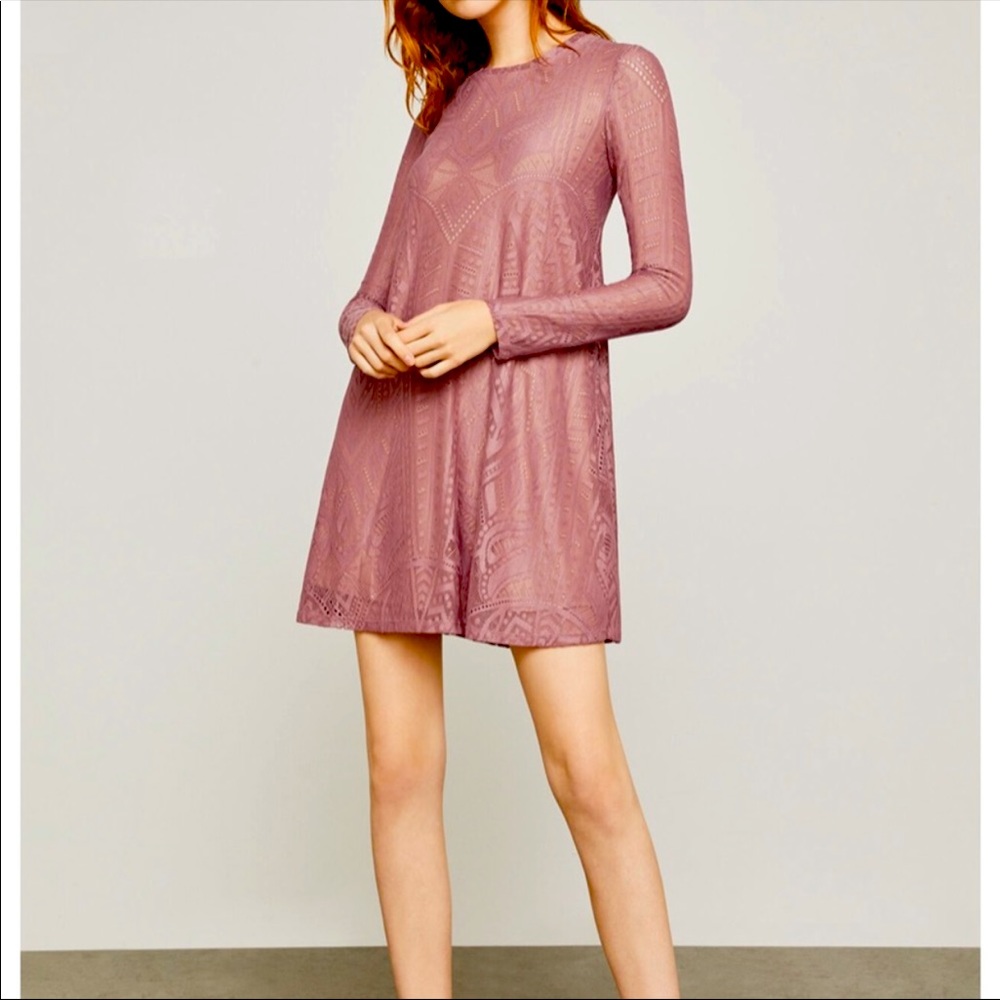 BCBG Max Azria A-Line Lace Dress